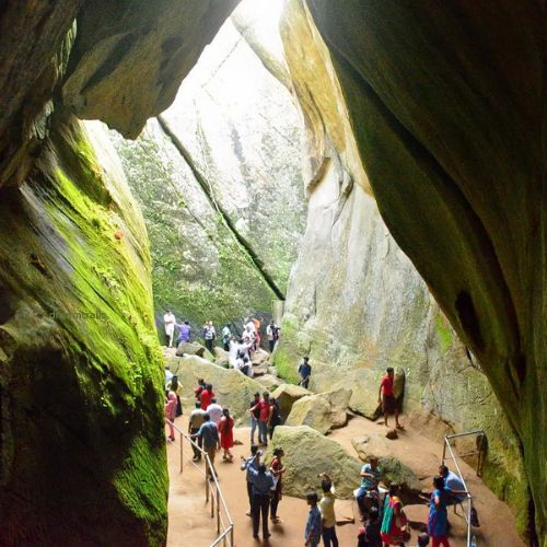 Edakkal Caves ancient petroglyphs in Wayanad